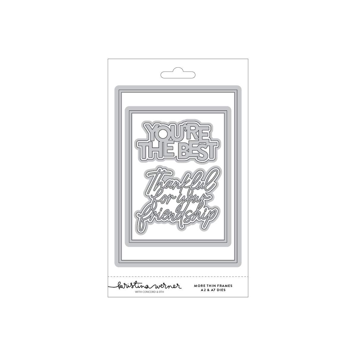 More Thin Frames Dies