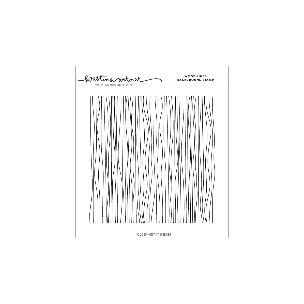 Wood Lines Background Stamp