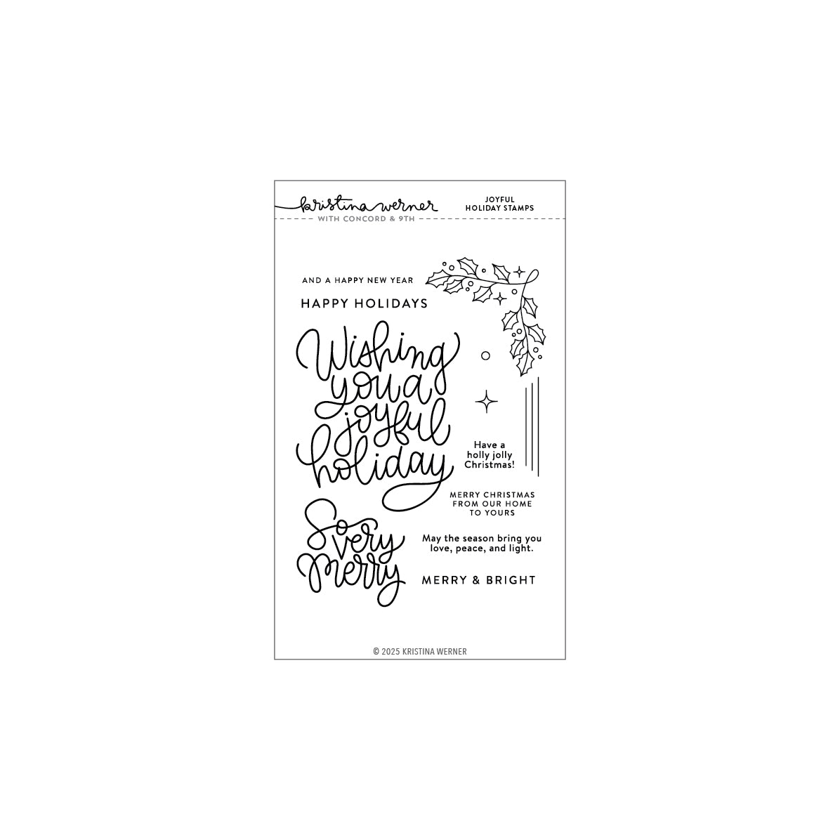 Joyful Holiday Stamp Set