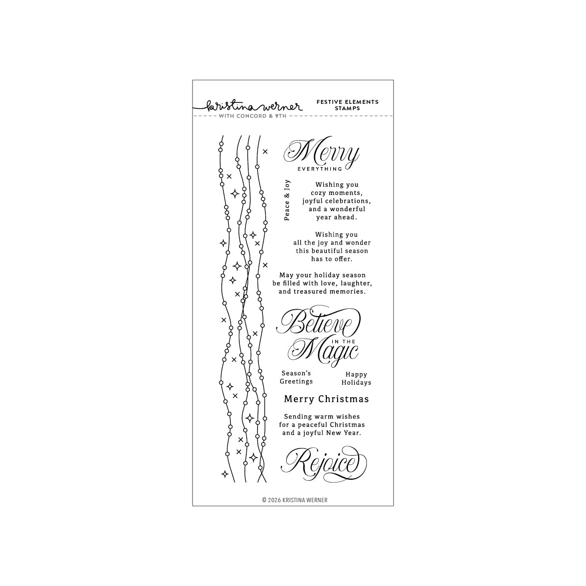 Festive Elements Stamp Set