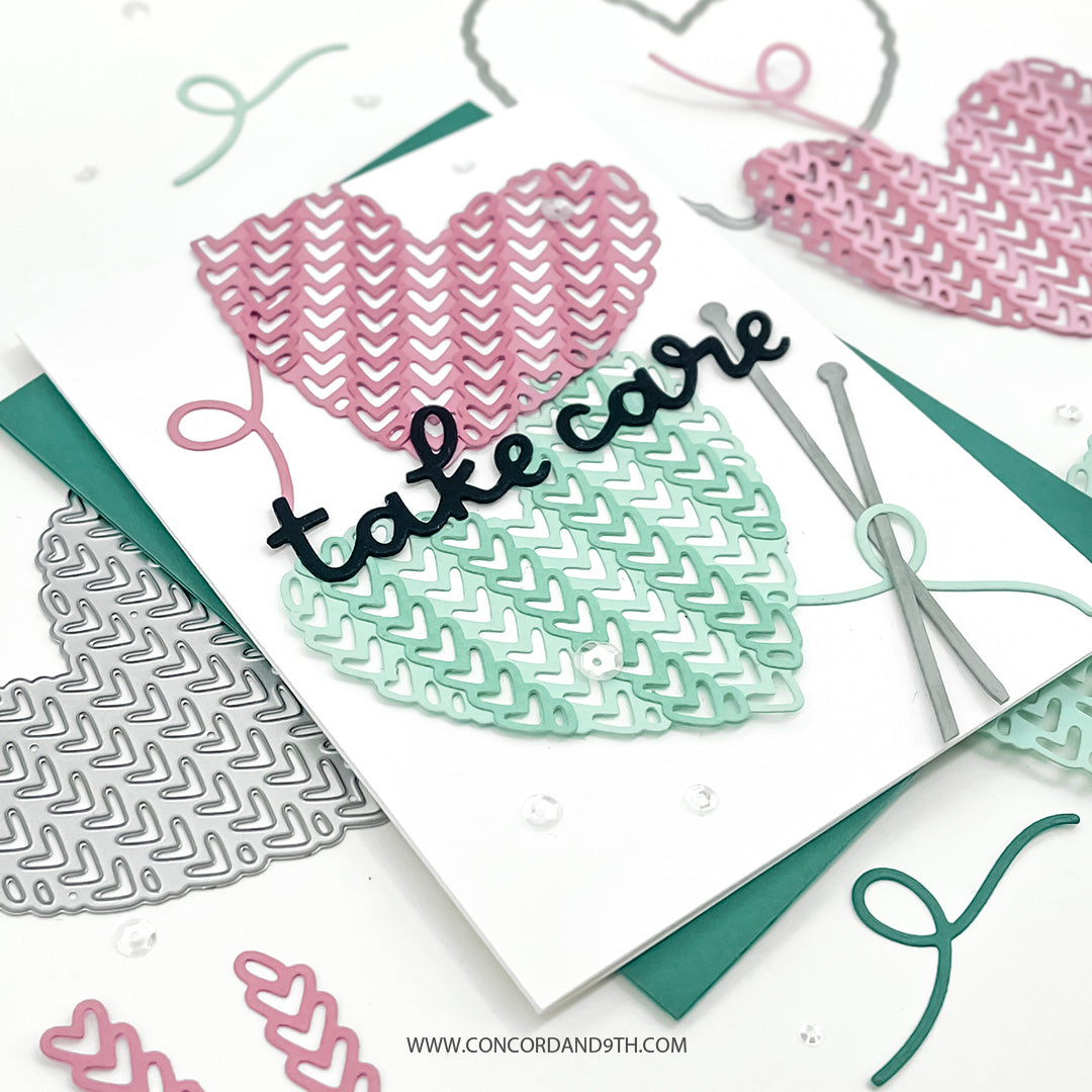 Knit With Care Dies