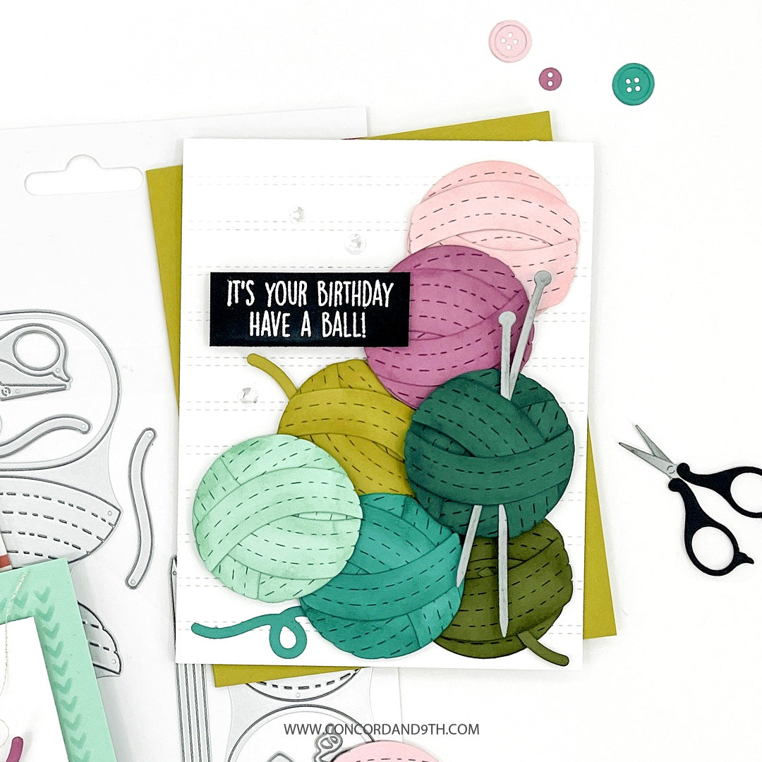 Knitting Together Stamp Set