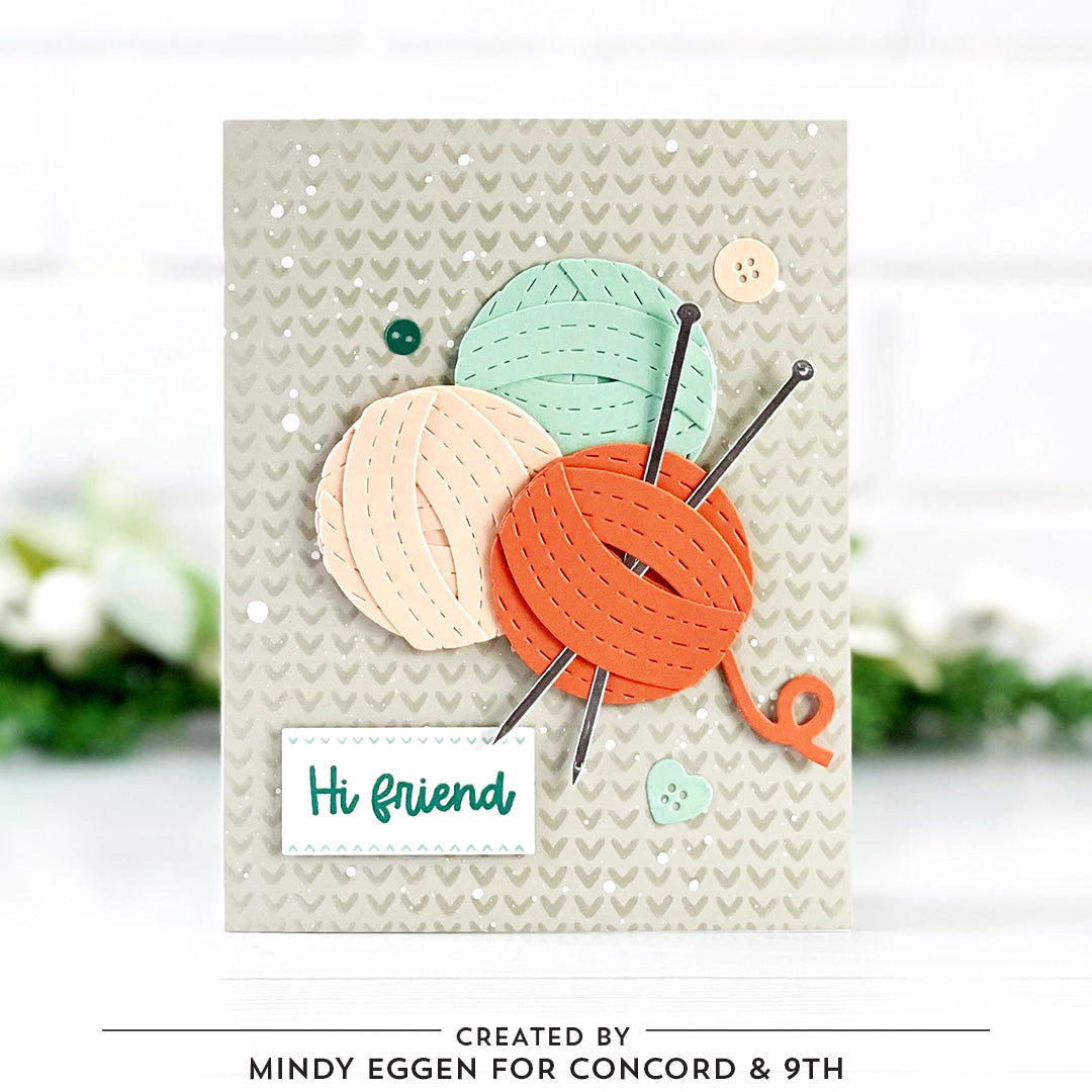 Knitting Together Stamp Set