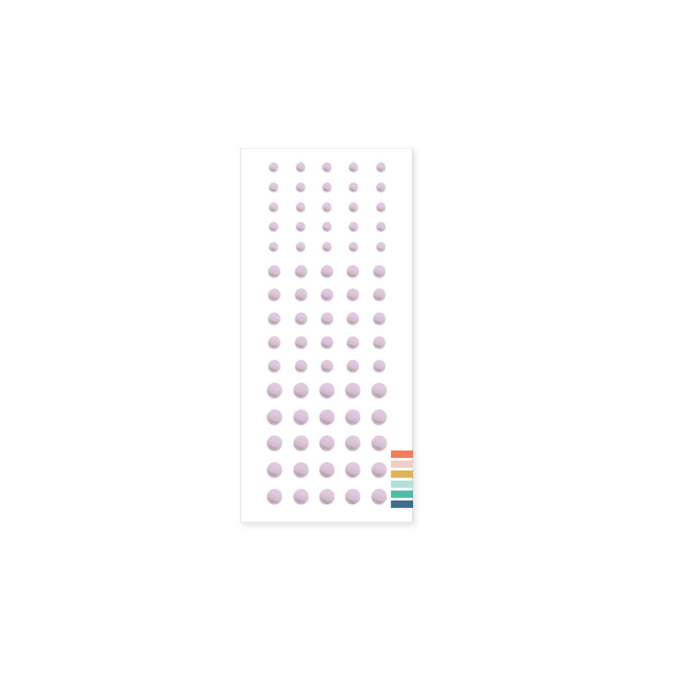 Enamel Dots: Lilac