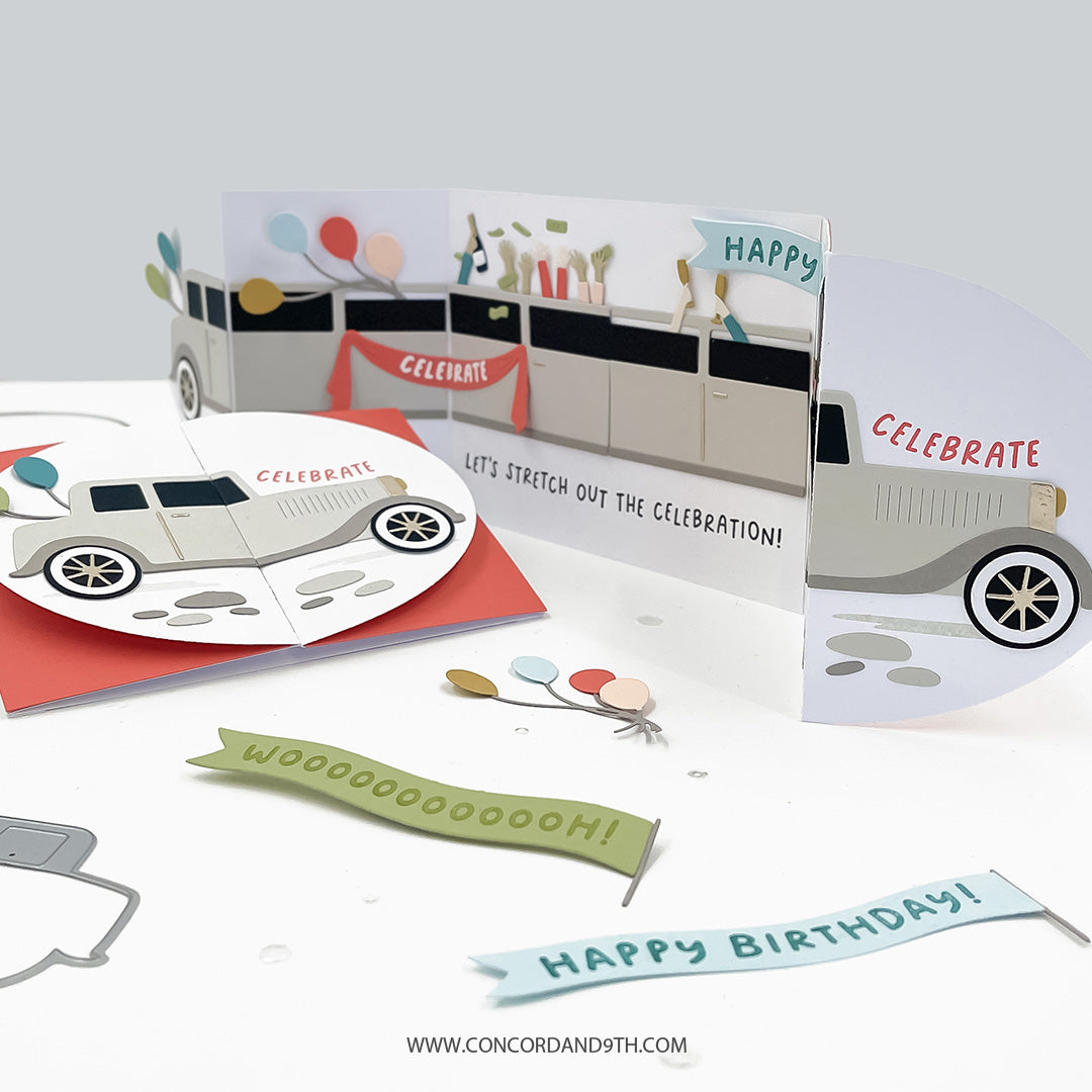 Limo Party Stamp Set