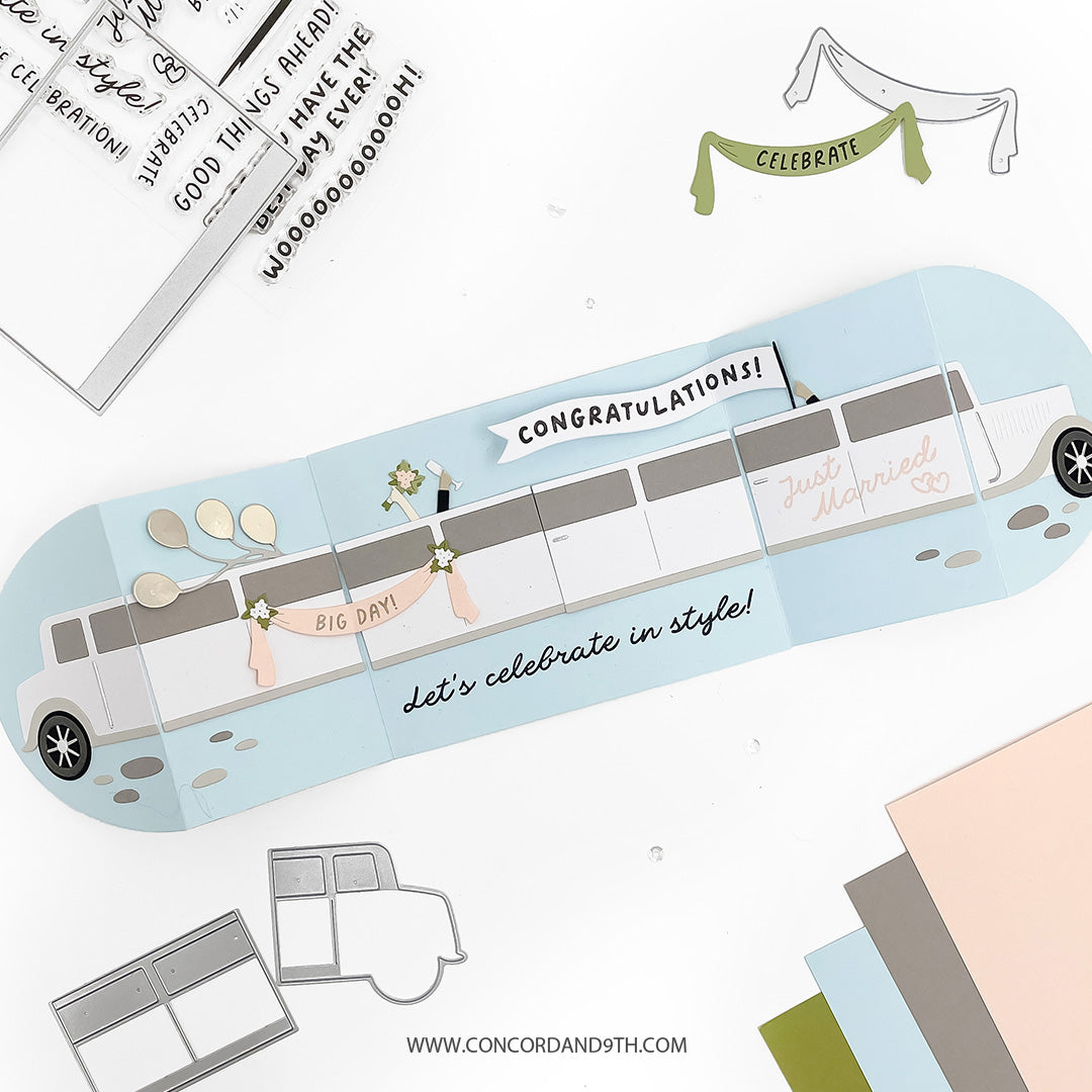 Limo Party Stamp Set