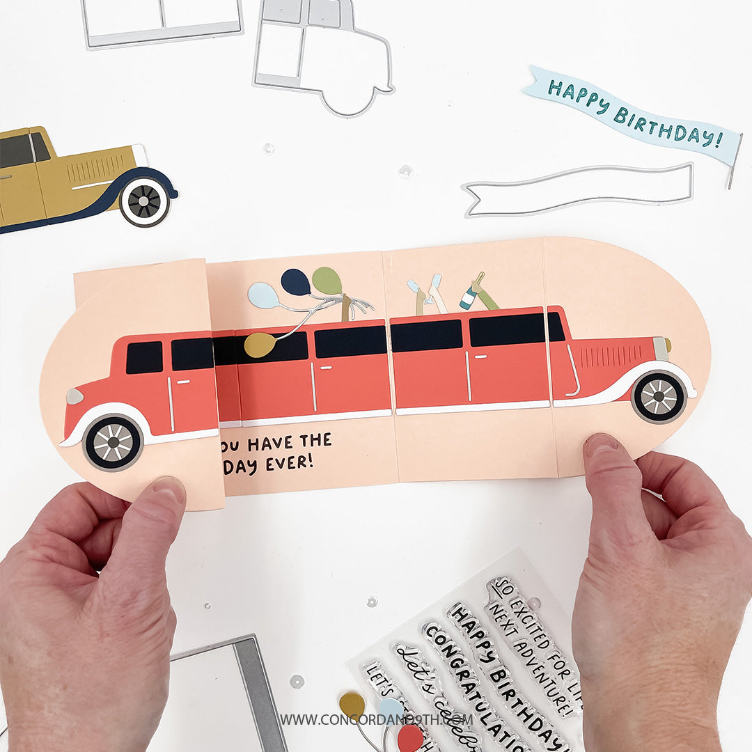 Limo Party Stamp Set