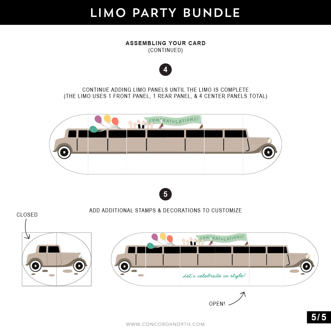Limo Party Expandable Dies