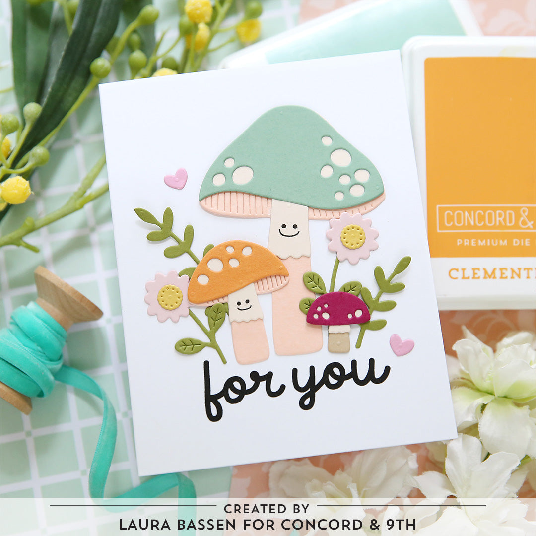 Juego de sellos Mushroom Medley