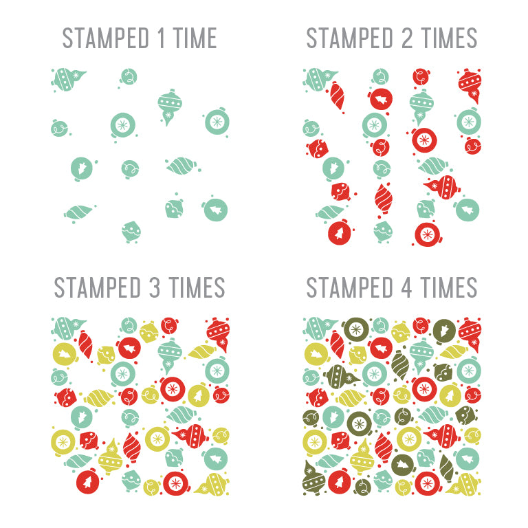 Juego de sellos Ornaments Turnabout™