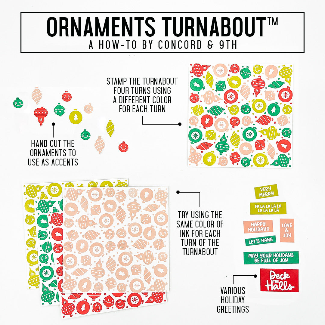 Ornaments Turnabout™ Stamp Set