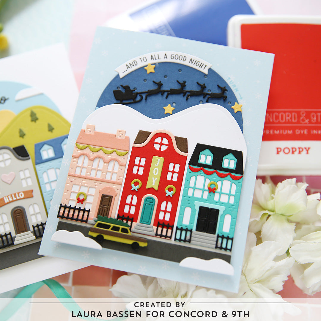 Over the Rooftops Stamp Set