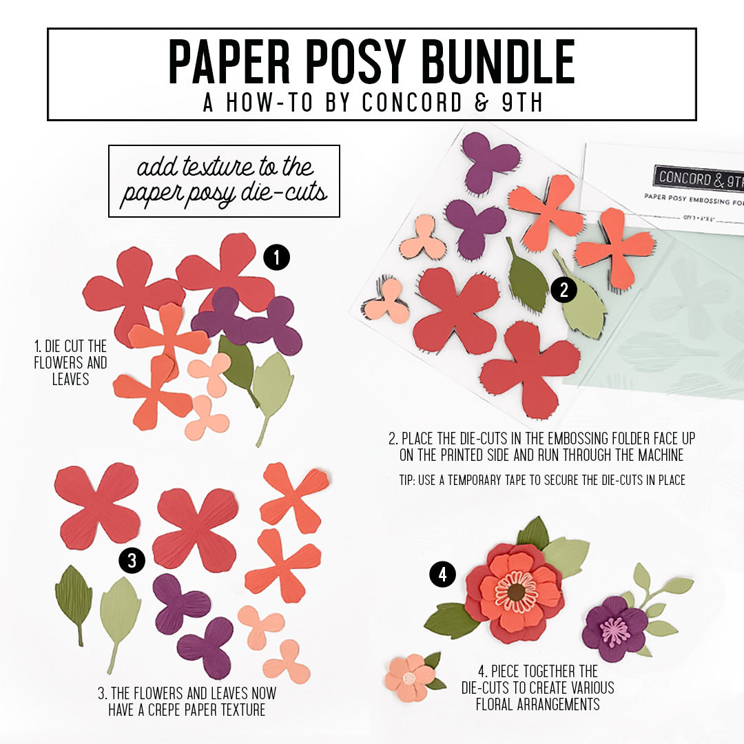 Paper Posy Bundle