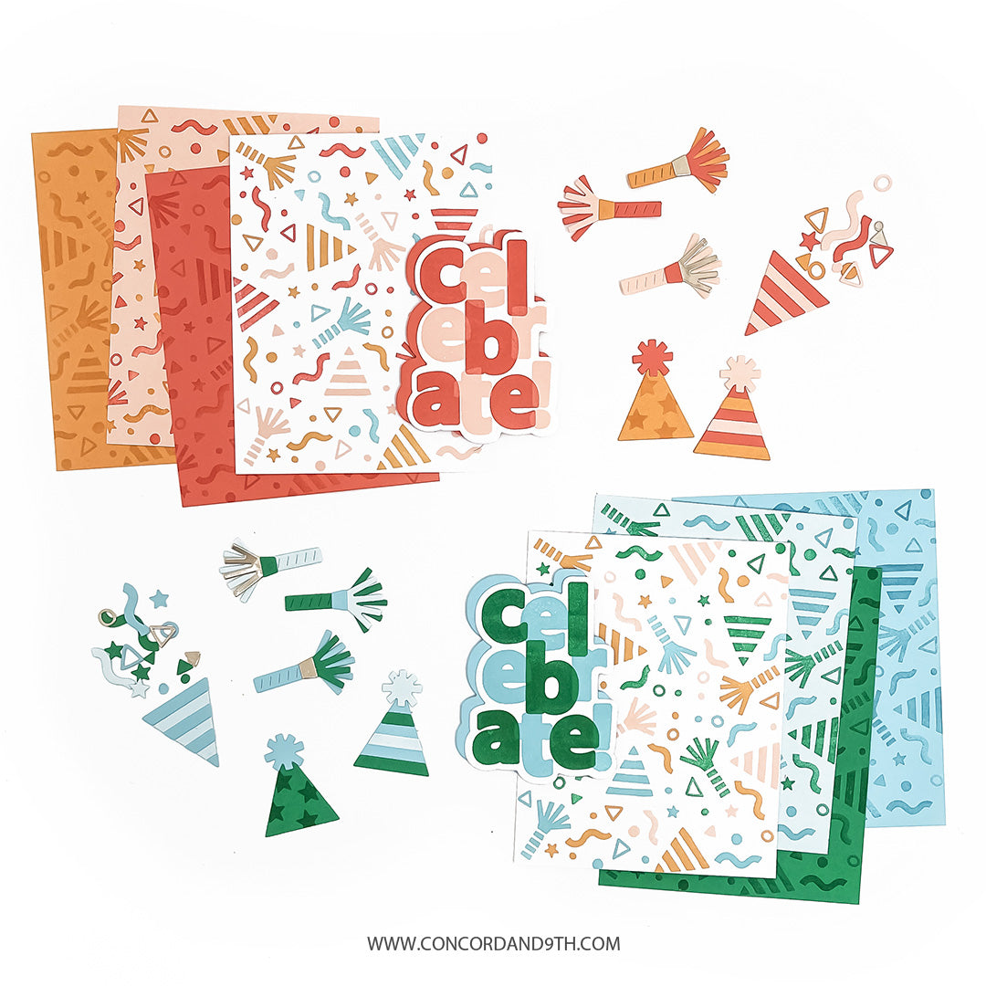 Party Time Turnabout™ Stamp Set
