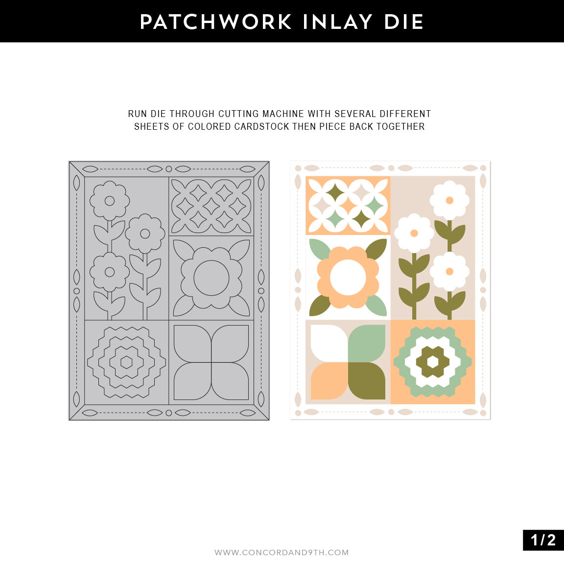 Patchwork Inlay Die