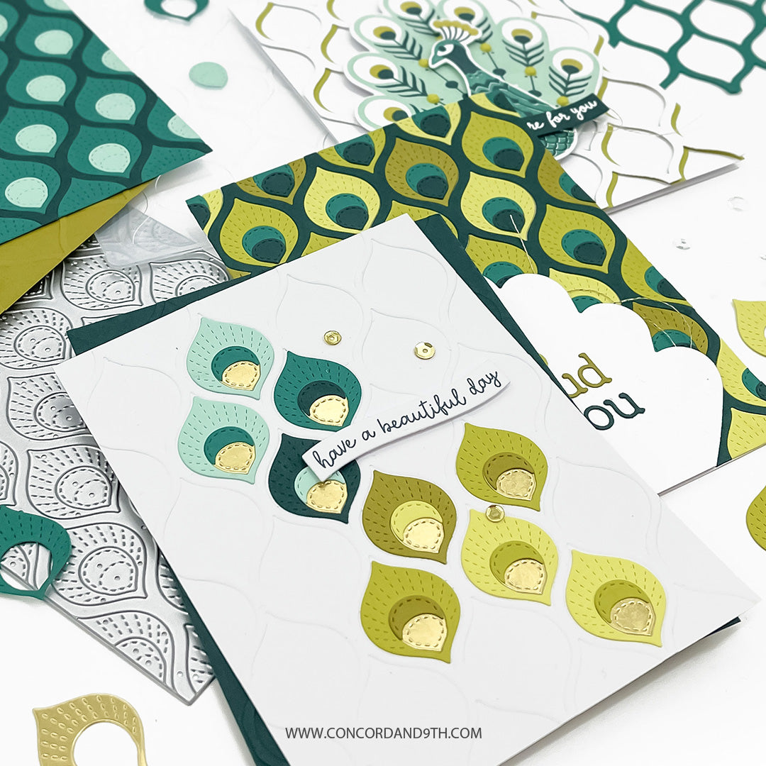 Patterned Peacock Bundle