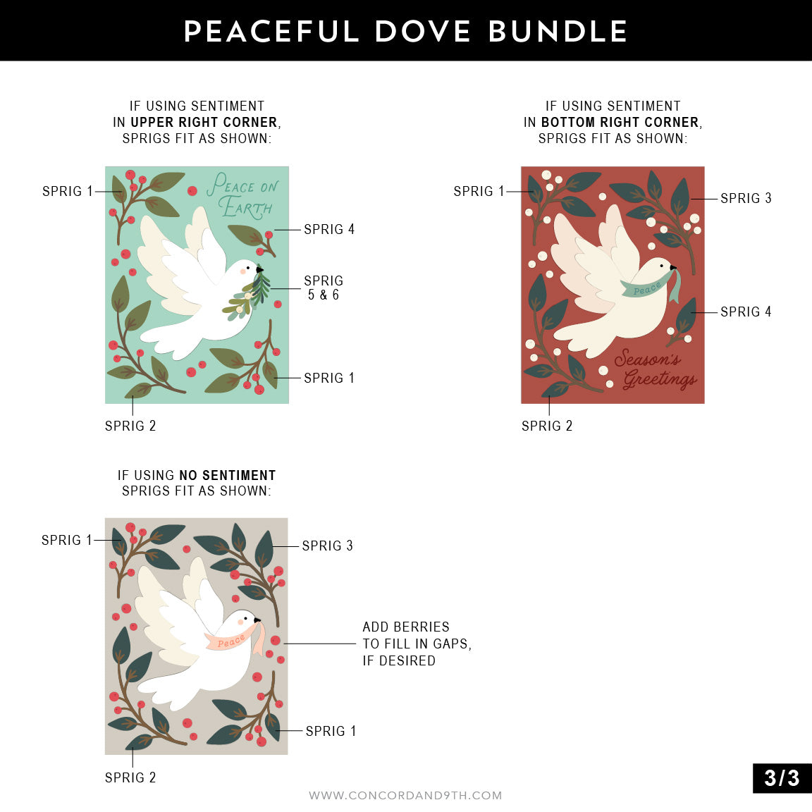 Peaceful Dove Bundle
