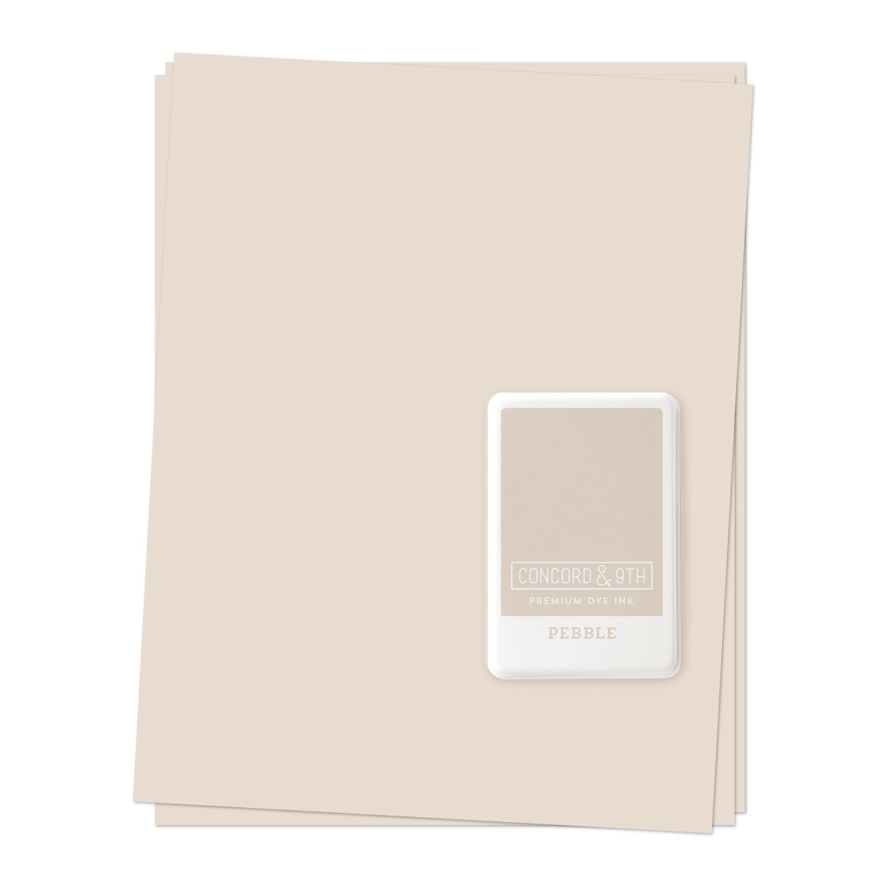 Cardstock: Pebble Ink Pad & Cardstock BUNDLE