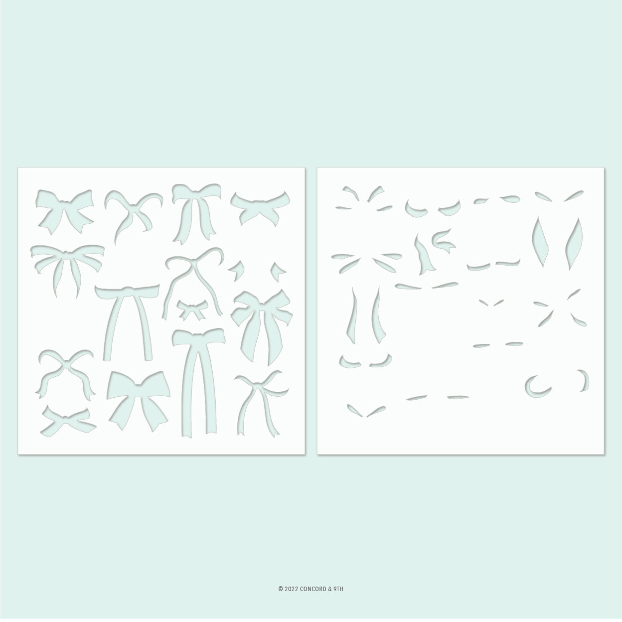 Perfectly Tied Stencil Pack