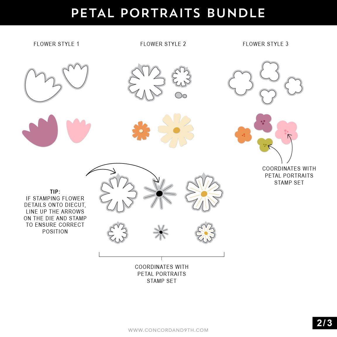 Petal Portraits Stamp Set