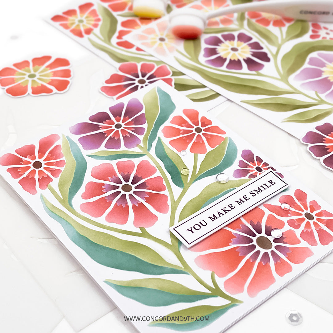 Petal Print Stencil Pack