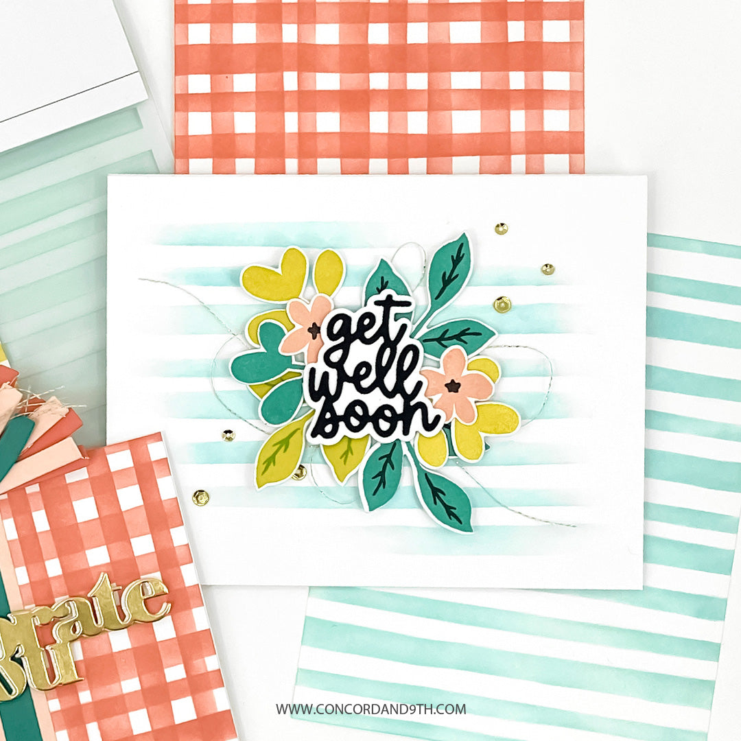 Quirky Stripe Stencil