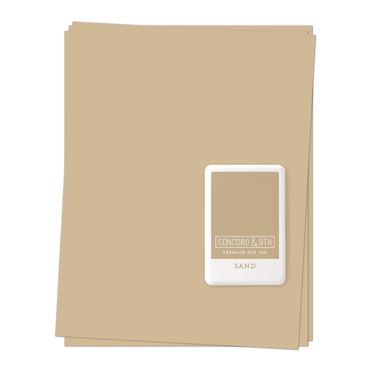Cardstock: Sand Ink Pad & Cardstock BUNDLE