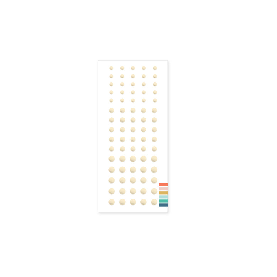 Enamel Dots: Shortbread