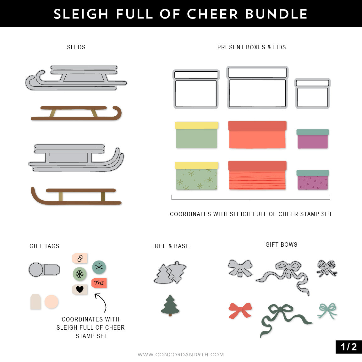 Sleigh Full of Cheer Stamp Set