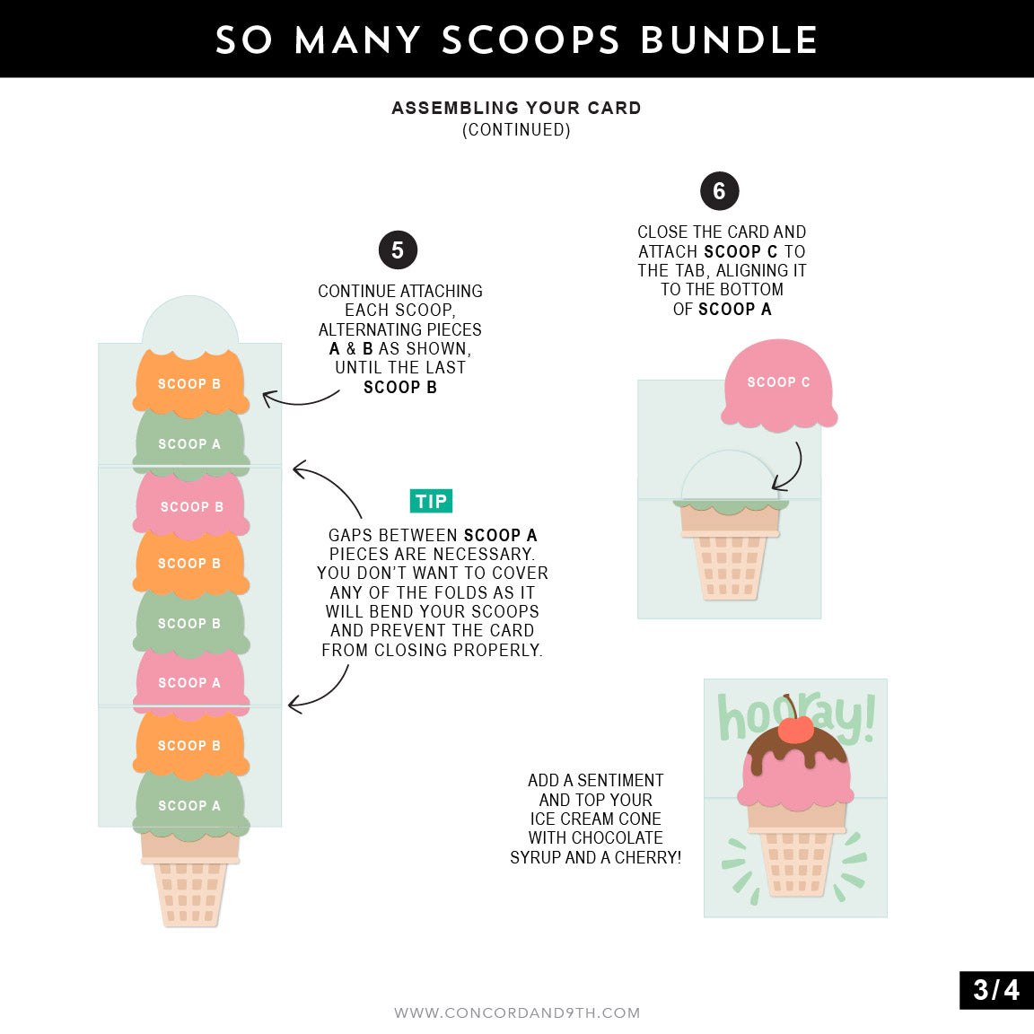 So Many Scoops Stamp Set