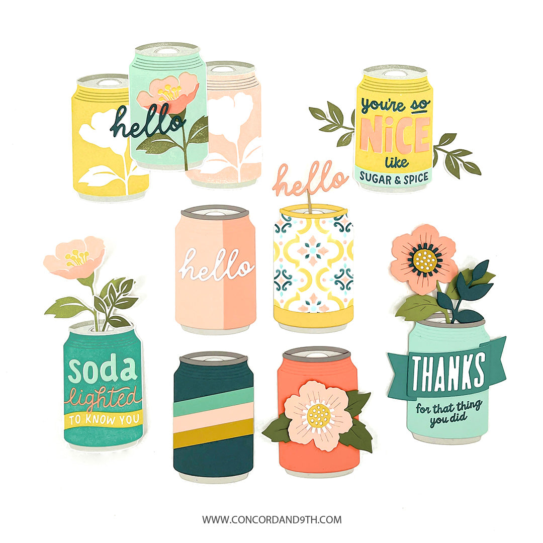 Soda-Lighted Stamp Set