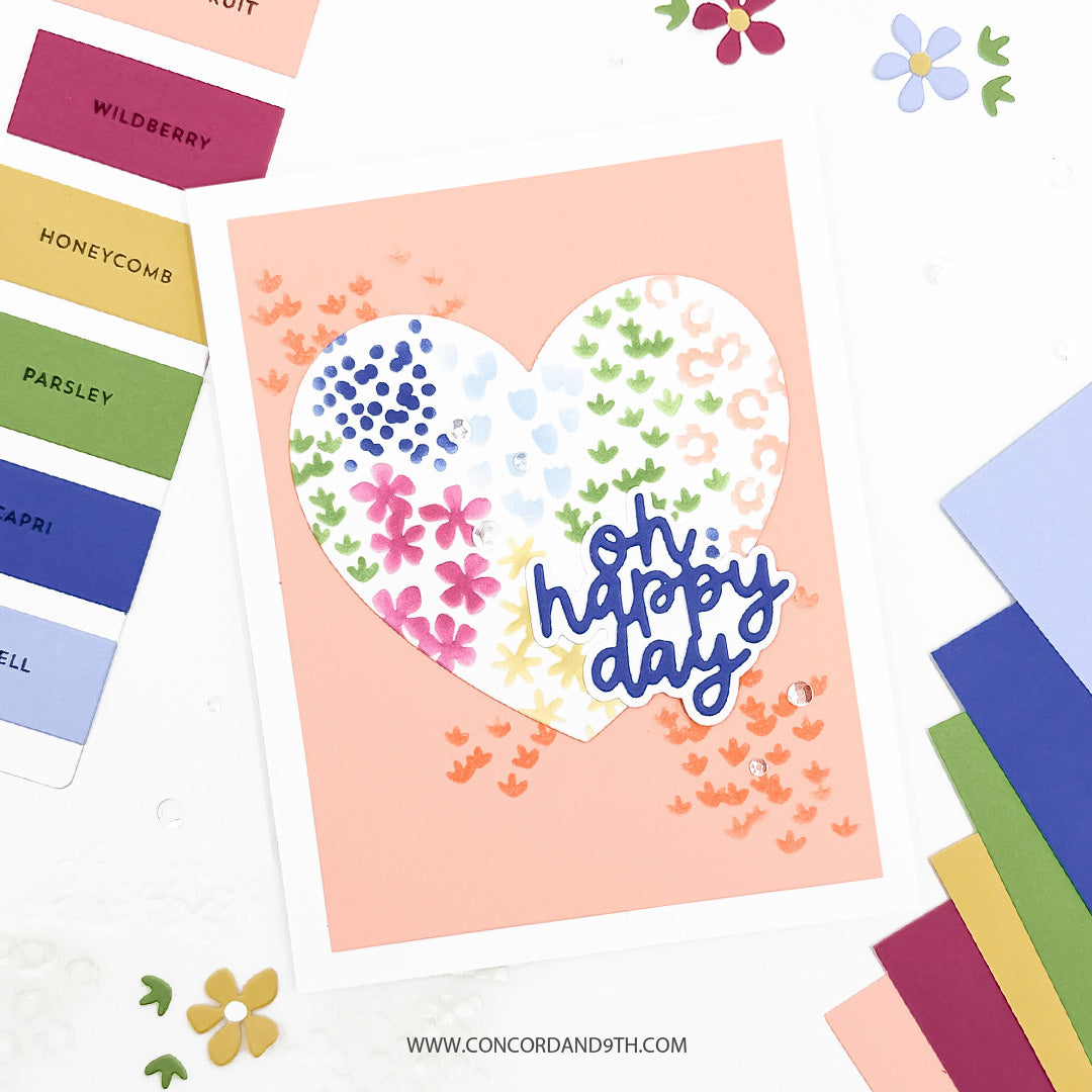 Spring Fling Assorted Color Cardstock Pack