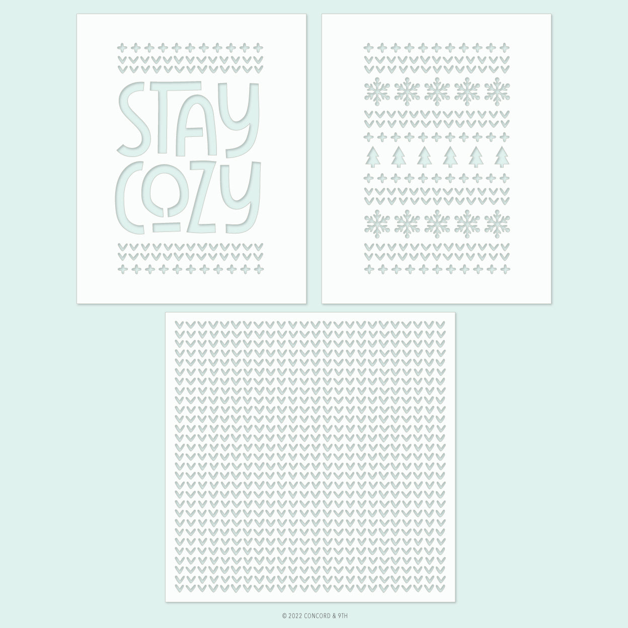 Paquete de plantillas Stay Cozy