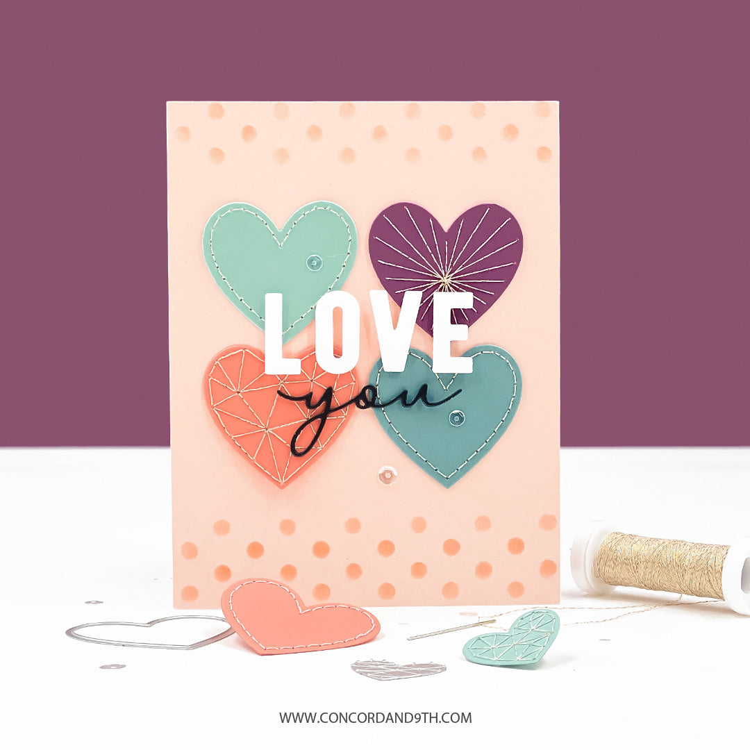 Stitch of Love Piercing Dies