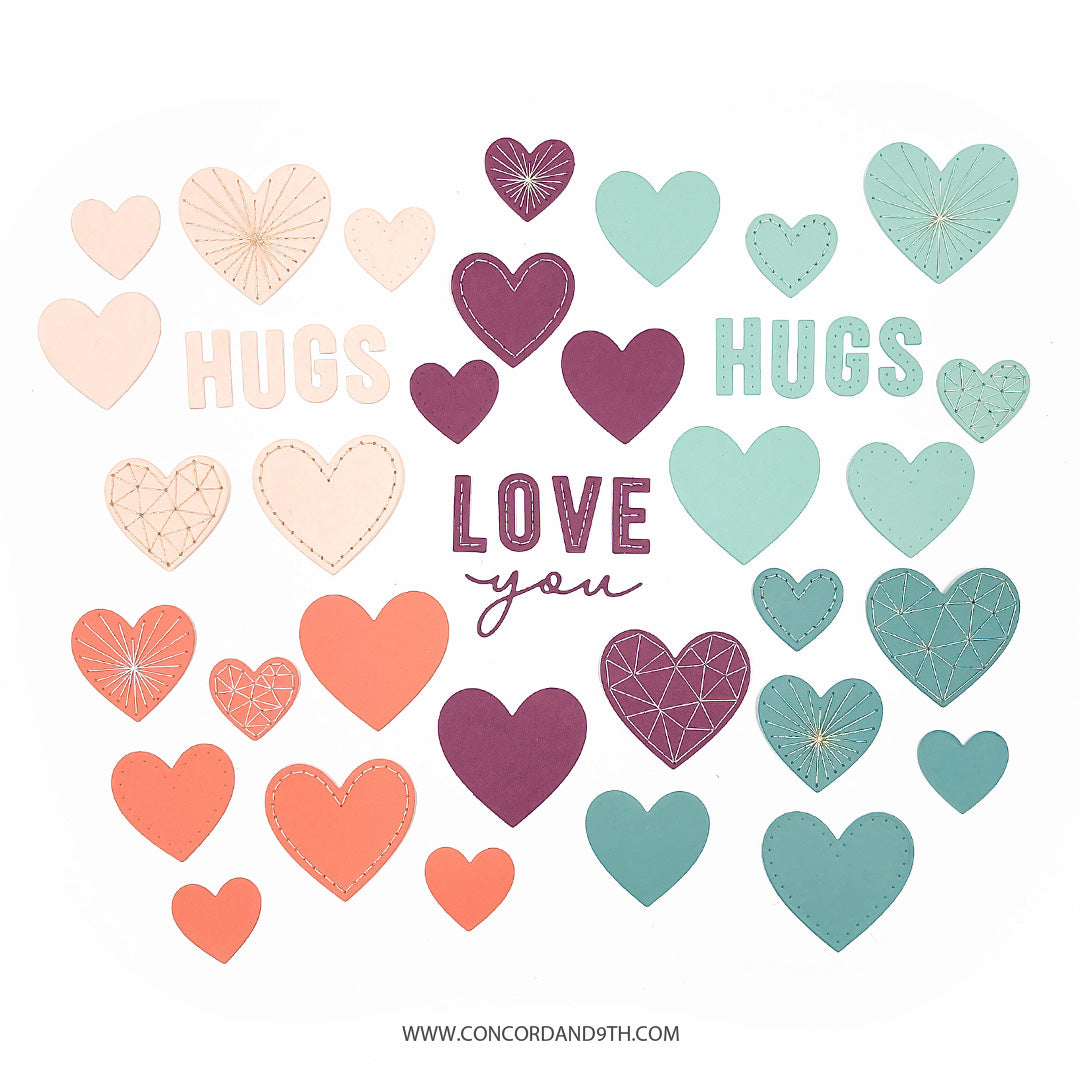 Stitch of Love Piercing Dies