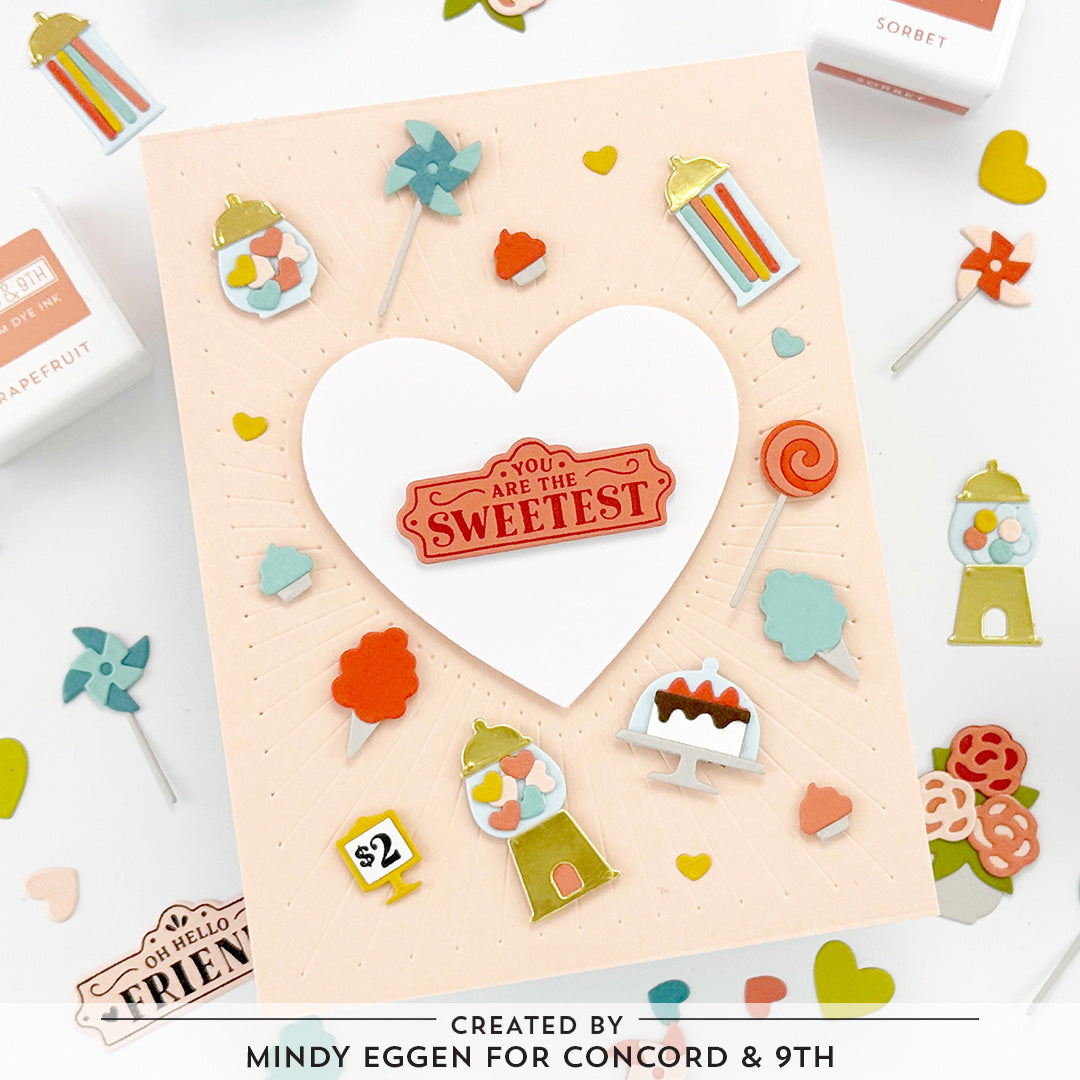 Sweet-cart Stamp Set