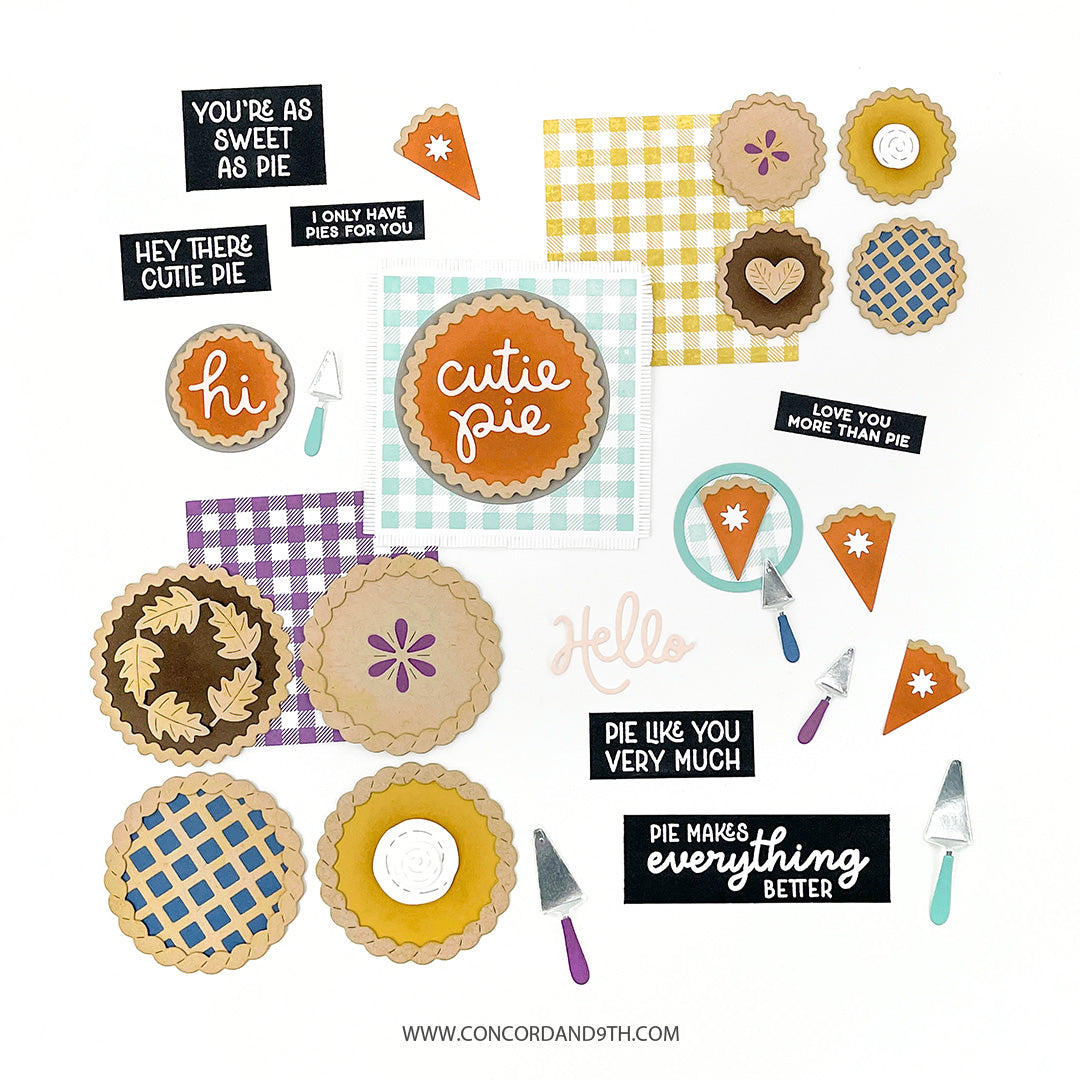 Paquete tan dulce como un pastel