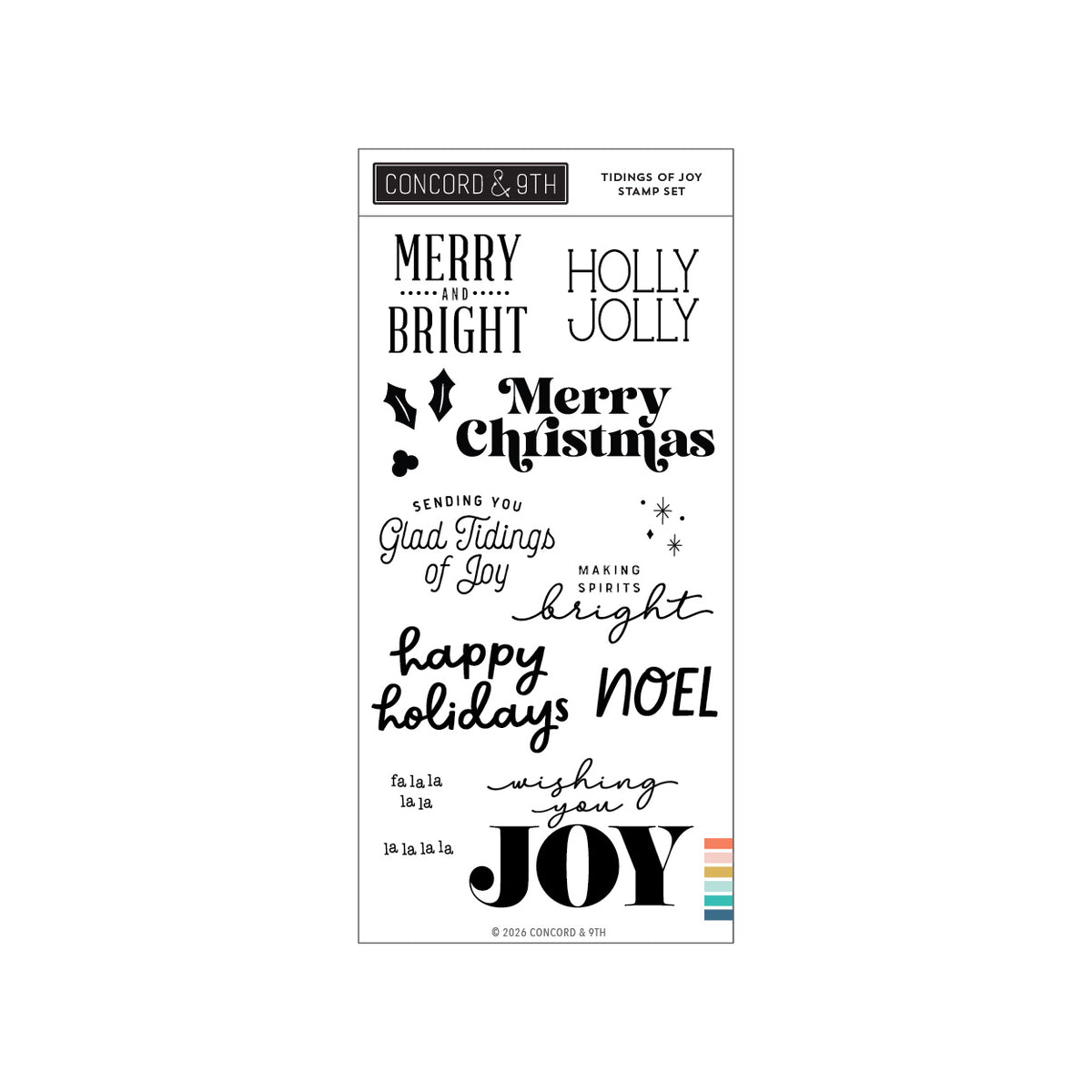 Tidings of Joy Stamp Set