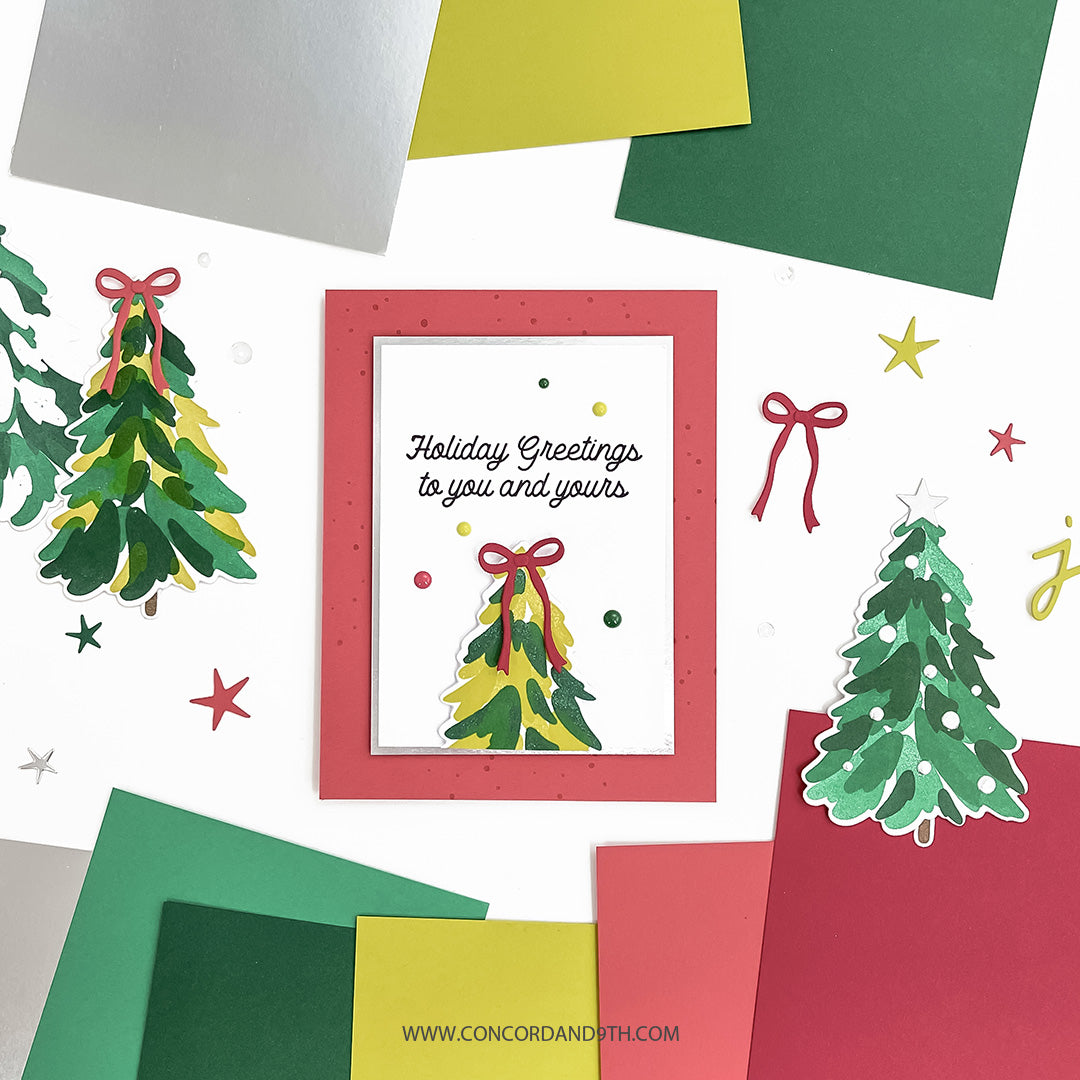 Traditional Christmas Assorted Color Cardstock Pack