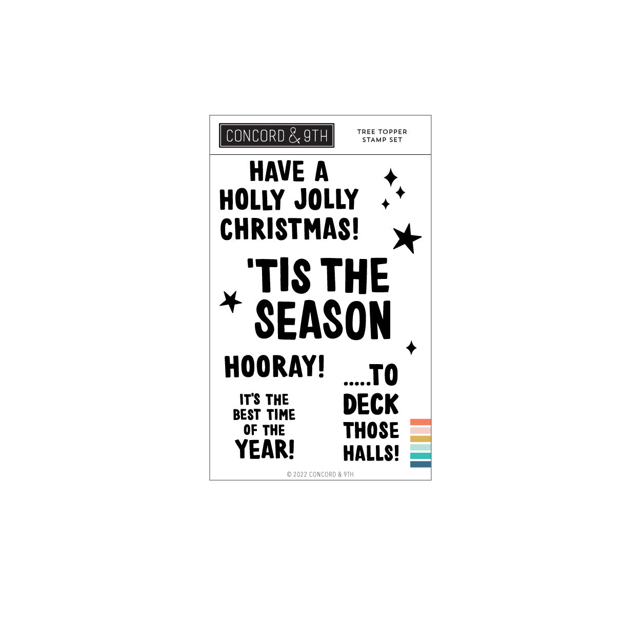 Tree Topper Stamp Set