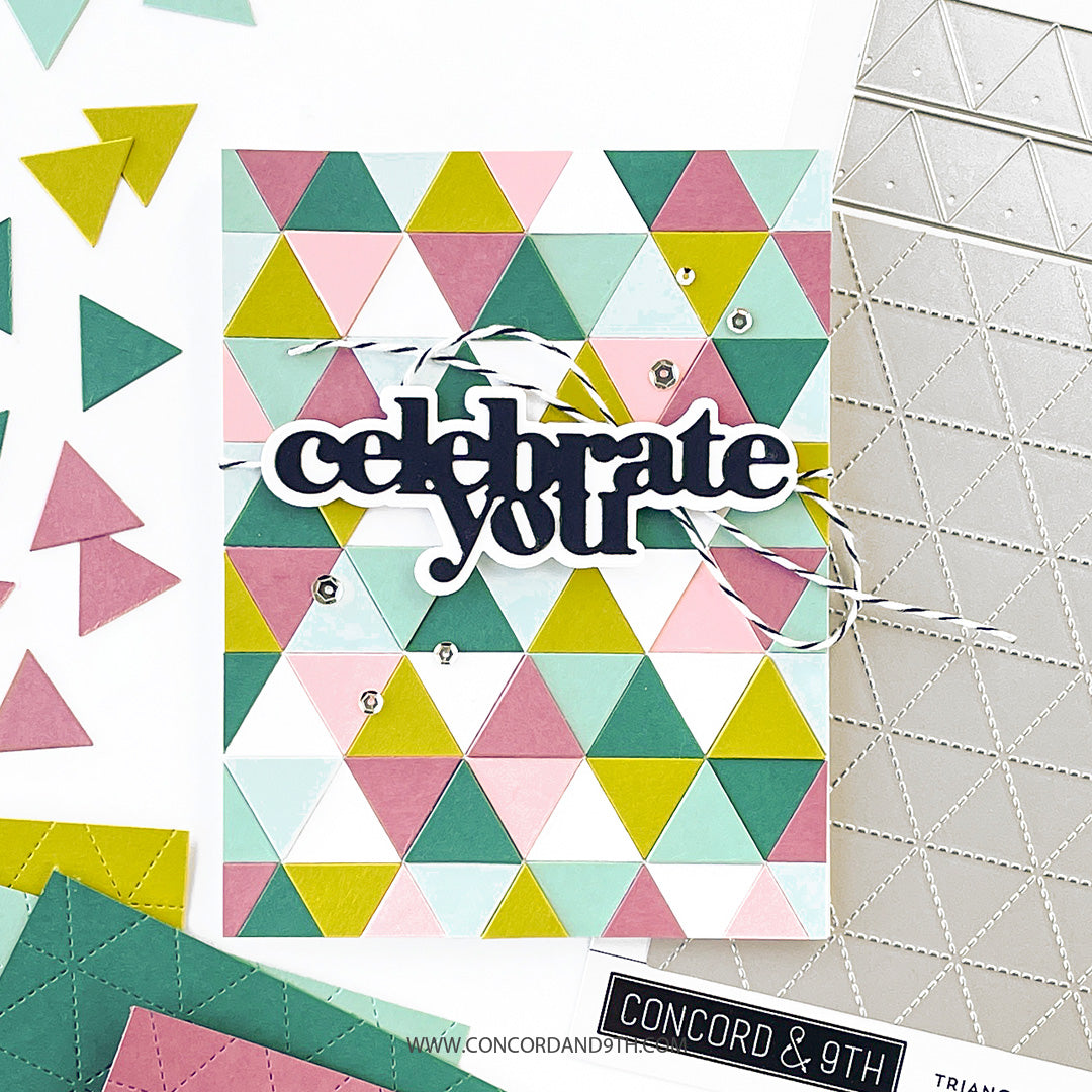 Triangle Background Dies