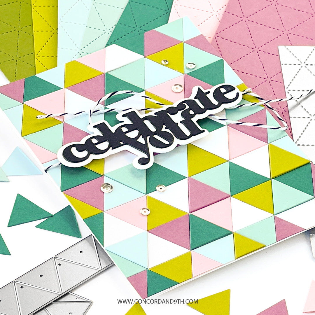 Triangle Background Dies