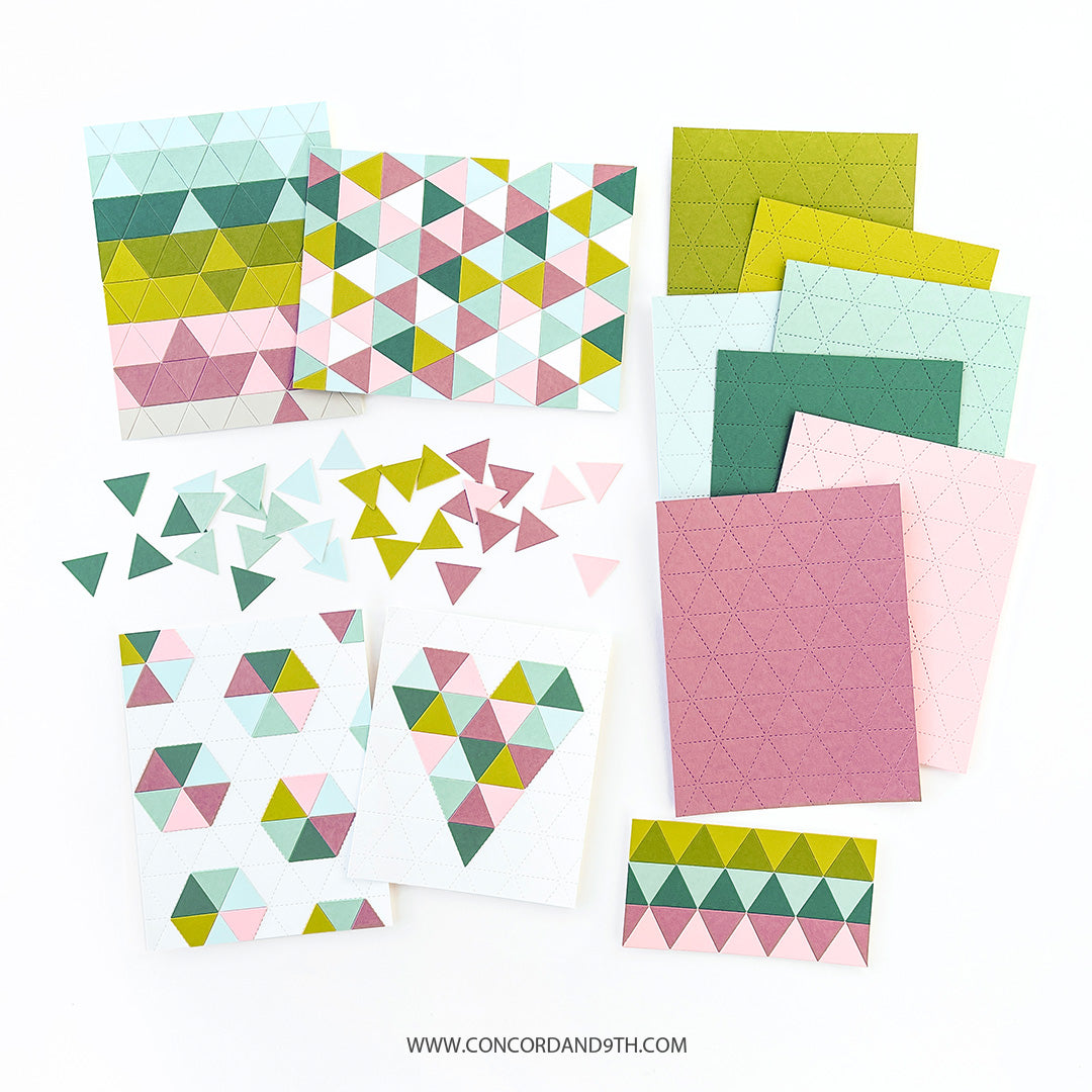 Triangle Background Dies