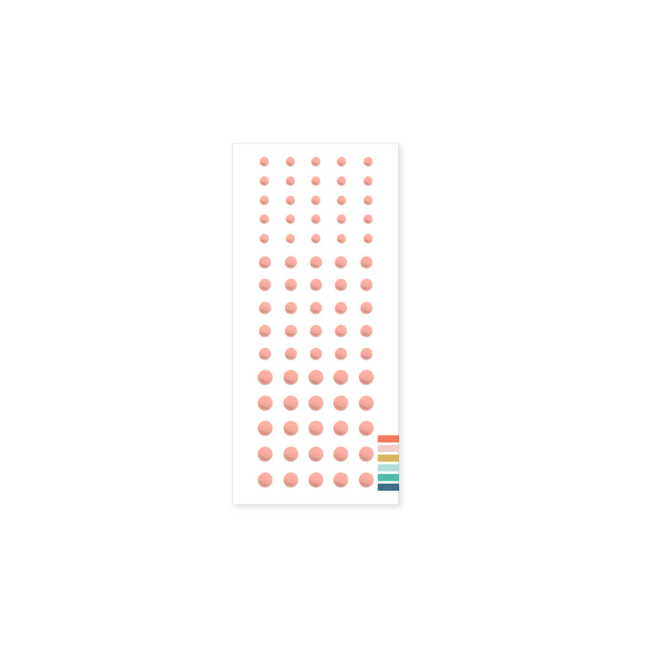 Enamel Dots: Watermelon