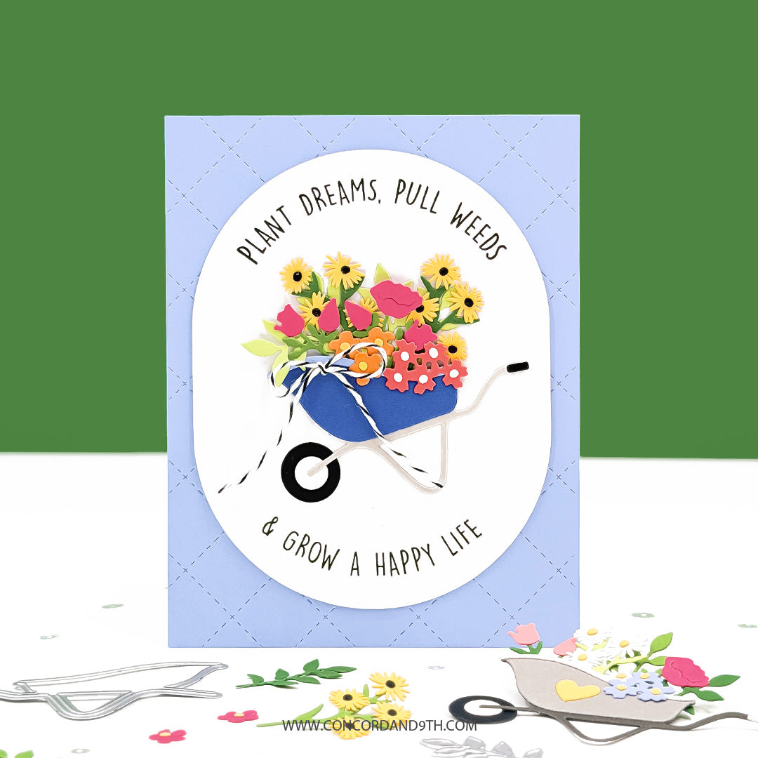 Wheelbarrow Wishes Stamp Set