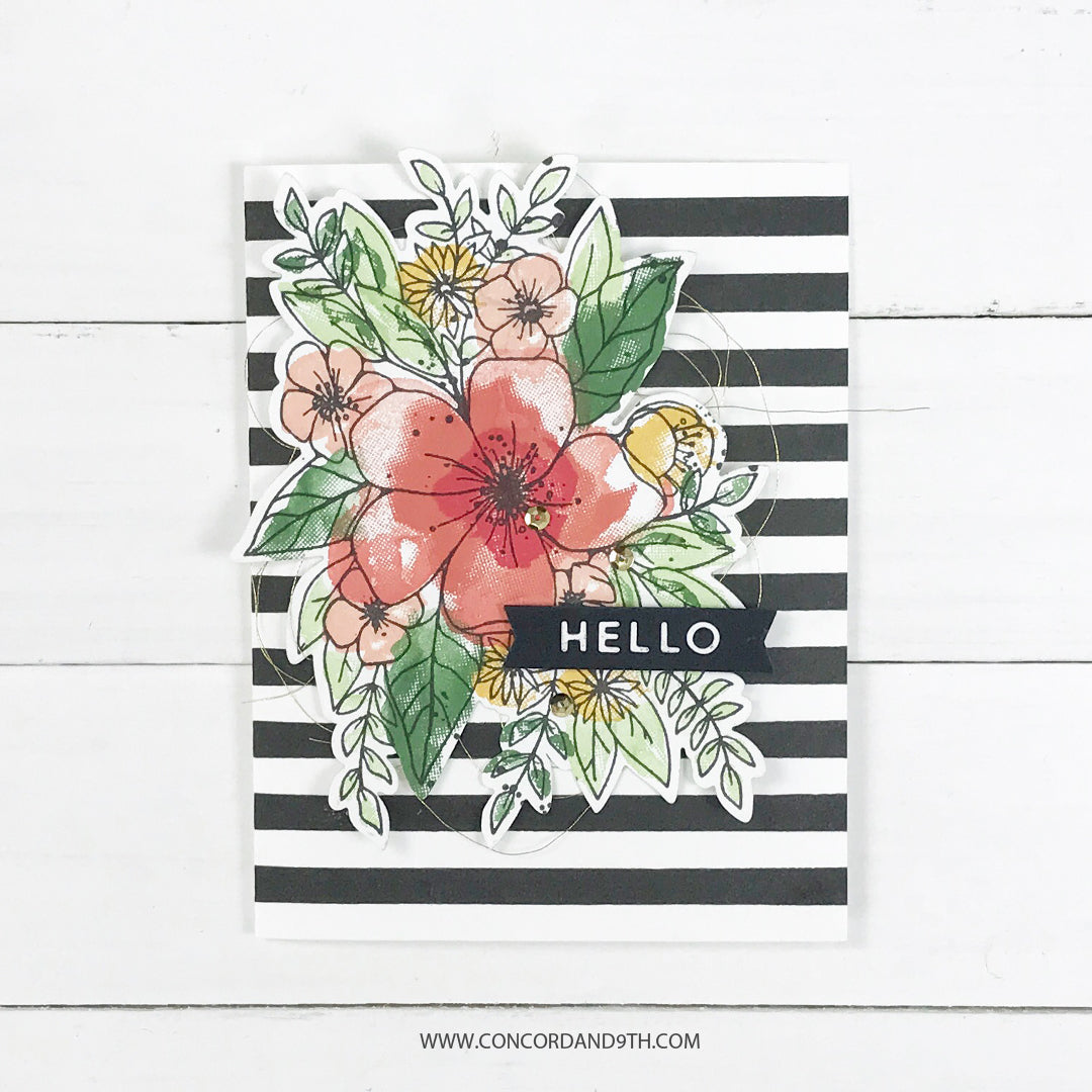 Juego de sellos Hello Lovely