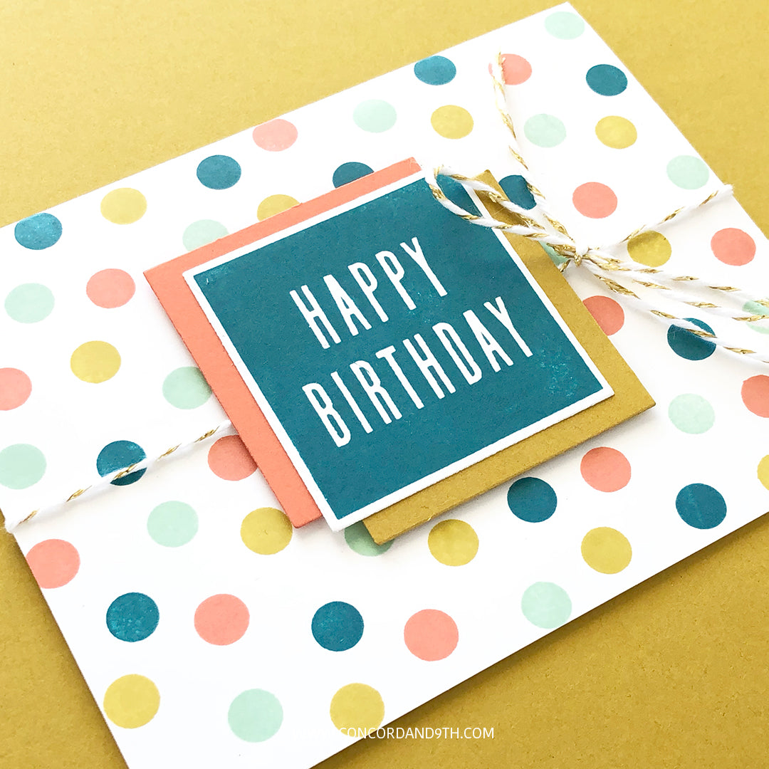 All the Birthdays Stamp Set