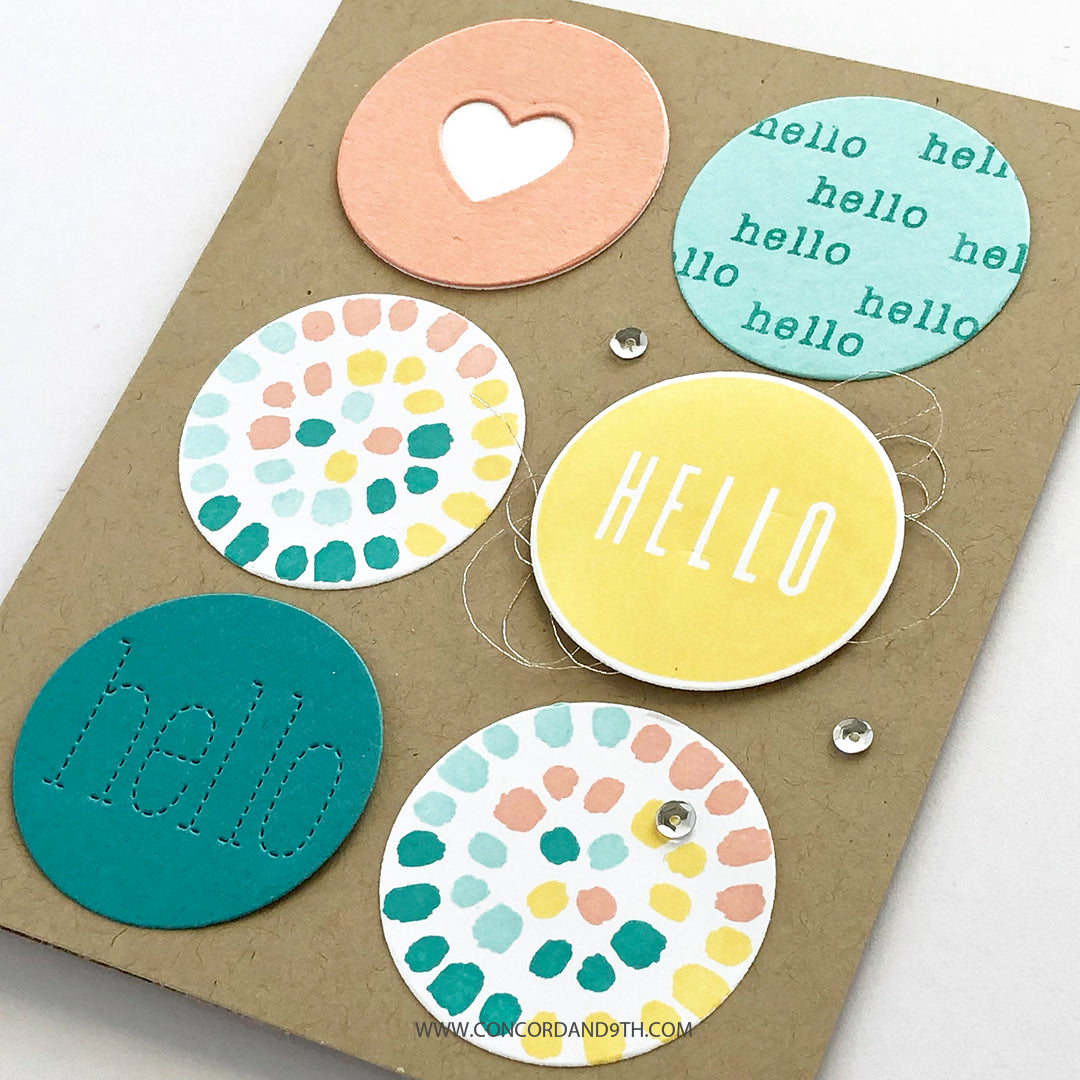 Painted Dots Turnabout™ Stamp