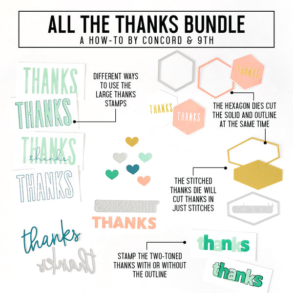 Thanks A Bundle Card – Paloma and Co.