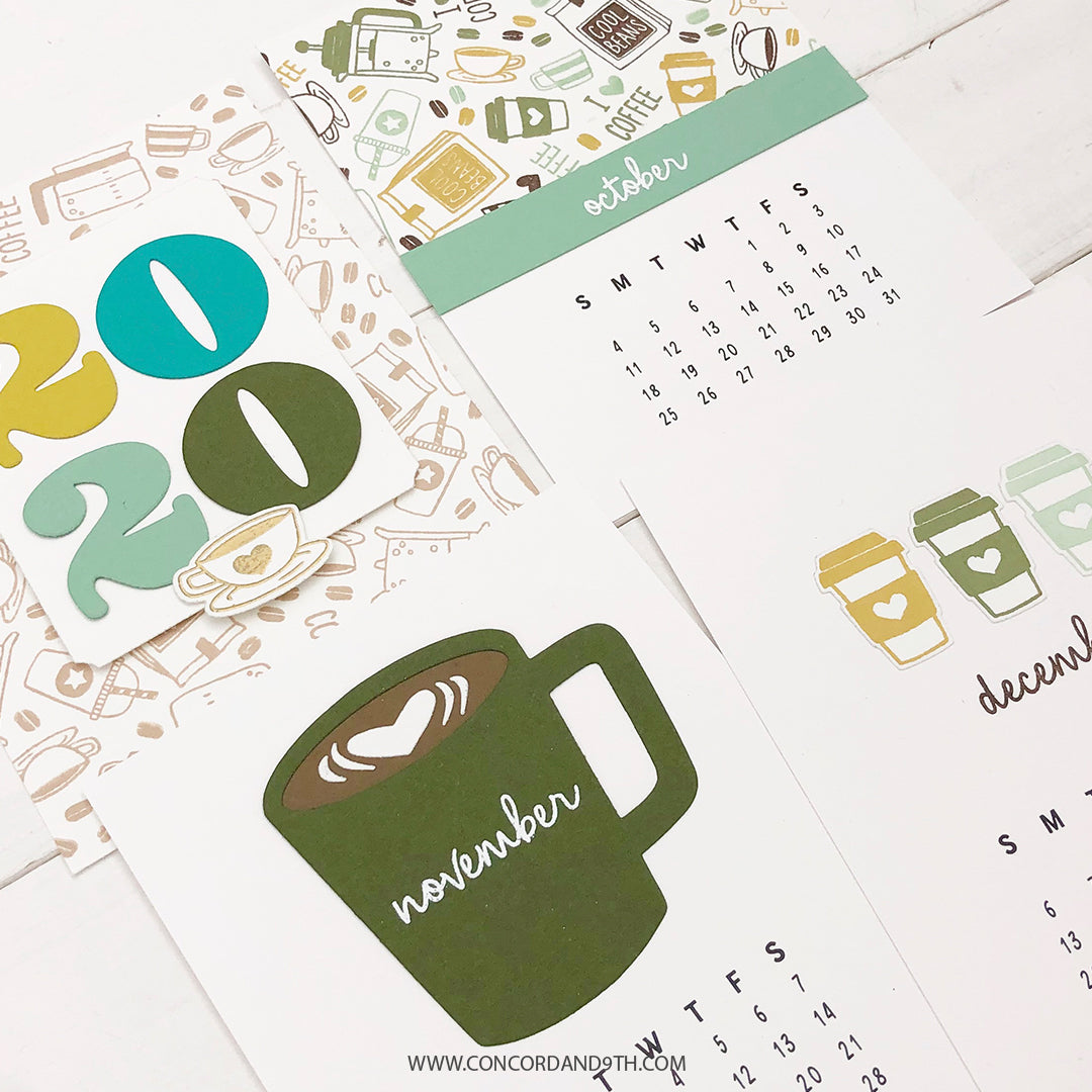 Juego de sellos Coffee Blend Turnabout™